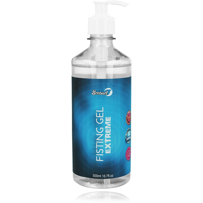 SENSUEL LUBRICATION FISTING GEL EXTREME 500ML PROFESJONALNY ŻEL ZNIECZULA