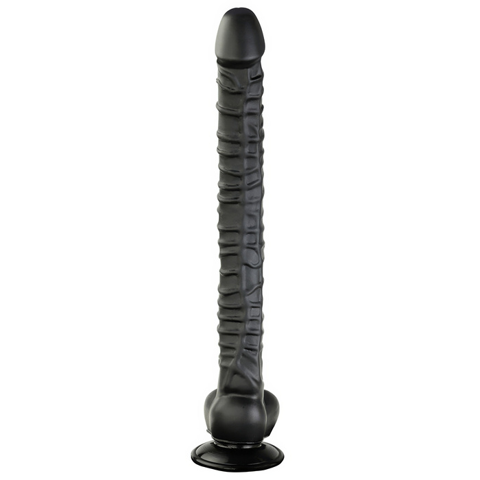 XXXXXL OGROMNE MEGA WIELKIE DŁUGIE DILDO Z ŻYŁAMI PENIS DOGŁĘBNA PENETRACJA